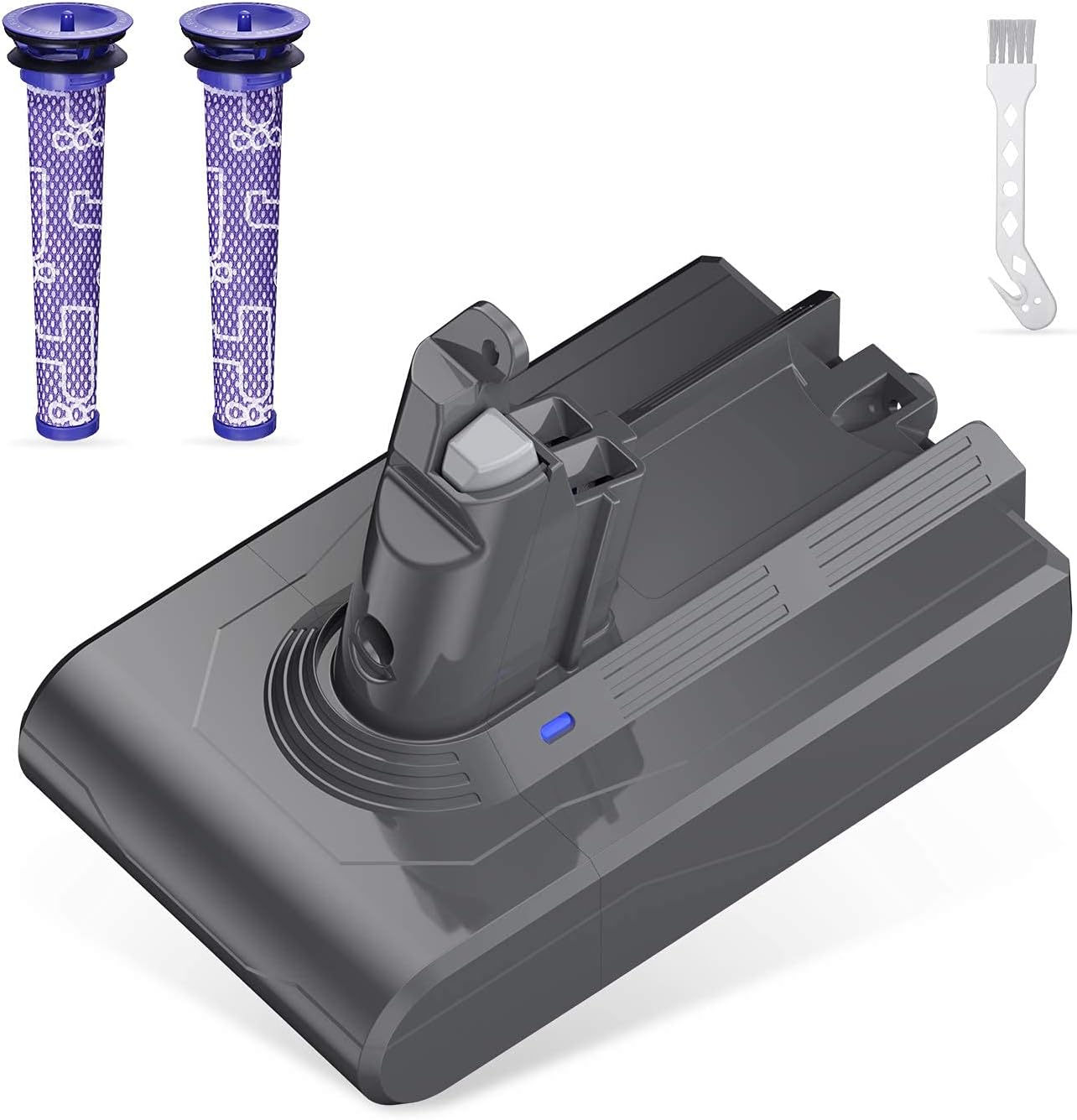 21.6V 3500mAh V6 Replacement Battery Compatible for V6 SV04 SV03 DC58 DC59 DC61 DC62 Animal DC72 Series Handheld Vacuum : Home & Kitchen