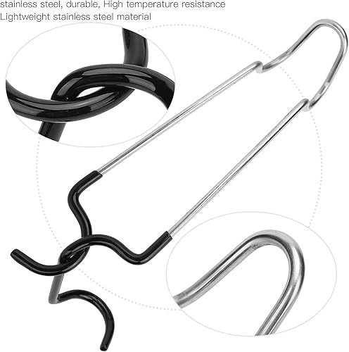 Miniatura 3 de Poste de luz de campamento al aire libre, colgadores de gancho para linterna de campamento, soporte para botella de agua, soporte portátil