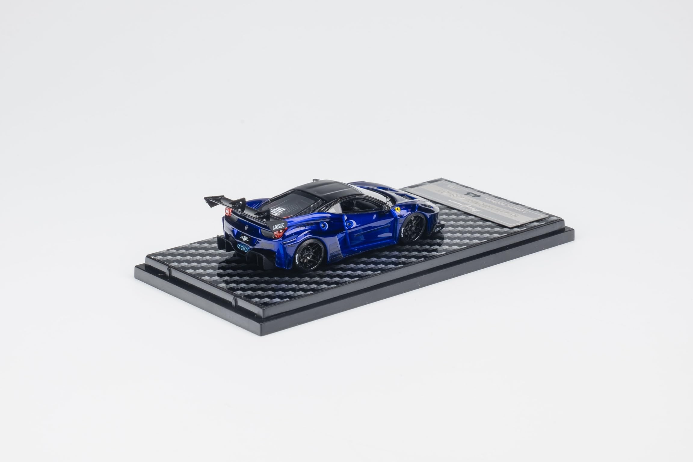 Amazon | 1/64 QIDIAN フェラーリ LB458 GT メタリックブルー おまけ