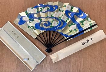 Amazon.co.jp: 舞扇 扇子 京都 十松屋福井扇舗 能仕舞扇 謡曲 桜 流水