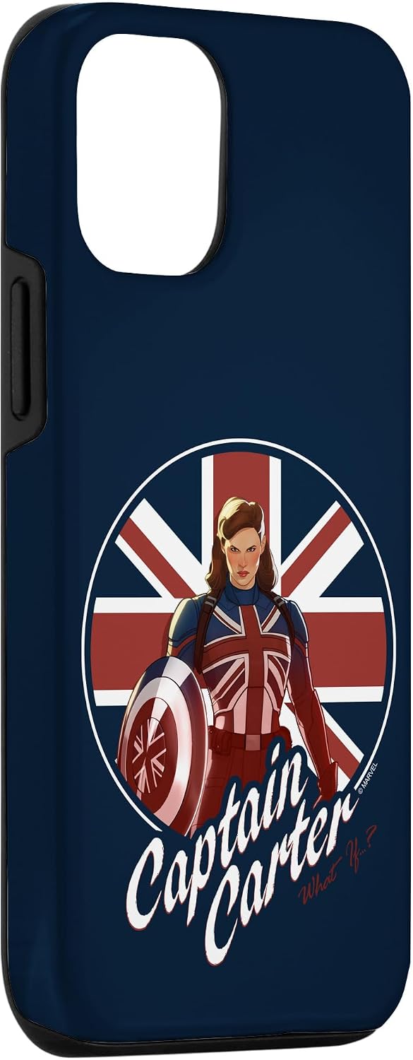 iPhone 14 Marvel What If Captain Carter British Flag Case