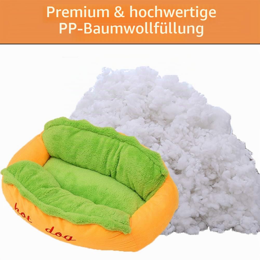 Corgi Hundebett, orthopädisch, niedlich, beruhigend, orthopädisch, klein/mittel/groß, Korbgeflecht, Anti-Angst, Memory-Schaum, fusselfest, unzerstörbar, bequem, Schlafhöhle