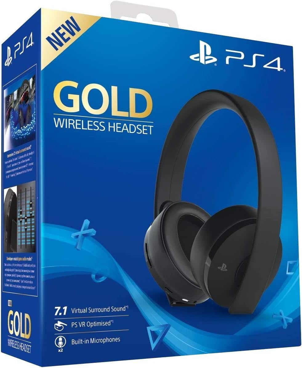 Gold Wireless Headset (PS4)