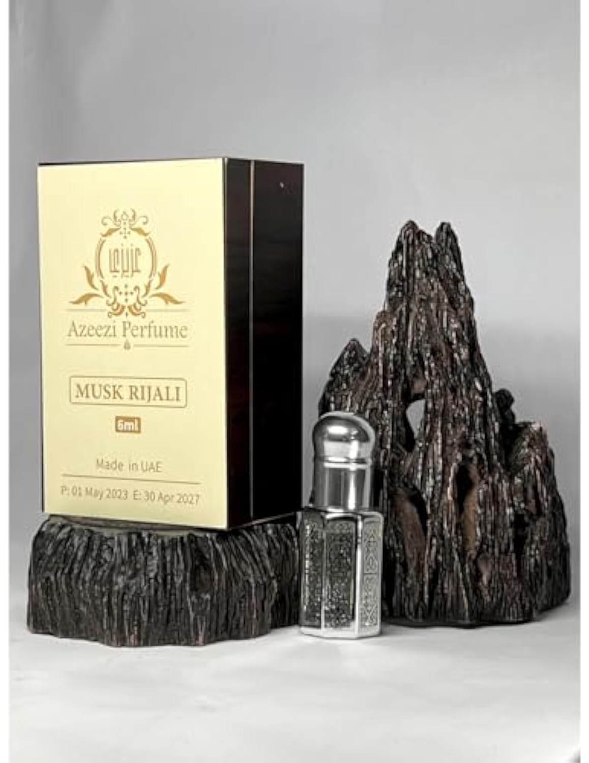 Azeezi Perfume Musk Rijali Long Lasting And Best Oud For Men/Women 6ML