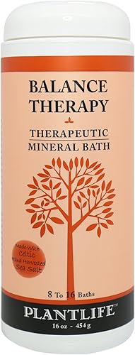Plantlife Balance Therapy - Sales de baño de aromaterapia naturales directamente de la planta, equilibrar, calmar y liberar tensión en el cuerpo,