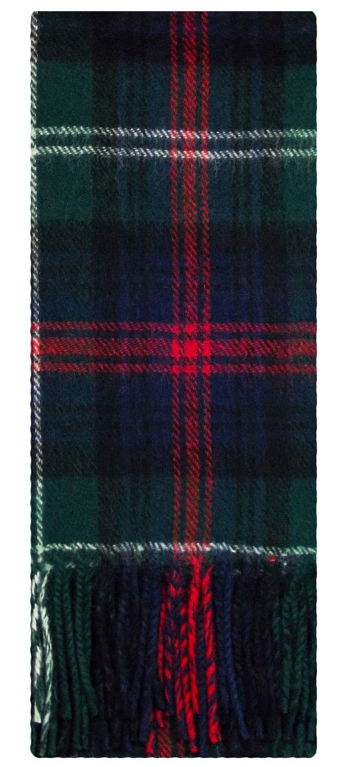 I LUV LTD Sutherland Old Modern Tartan Plaid 100% Lambswool Clan Scarf Made in Scotland