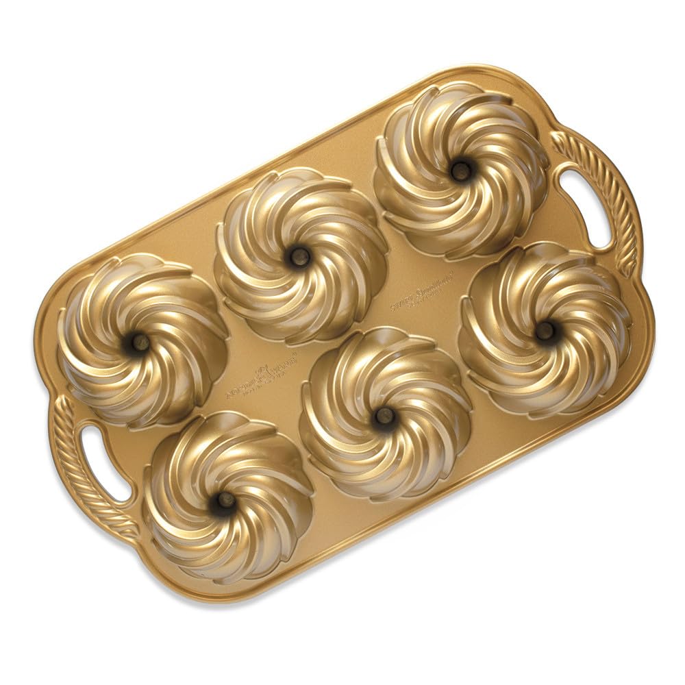 Nordic Ware - Backform Swirl Bundlette, 5 Cup Capacity