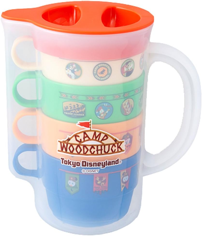 Amazon キャンプ ウッドチャック グッズ コップ セット ピッチャー ディズニー キッチン用品 アウトドア用品 東京 ディズニーランド限定 おもちゃ おもちゃ