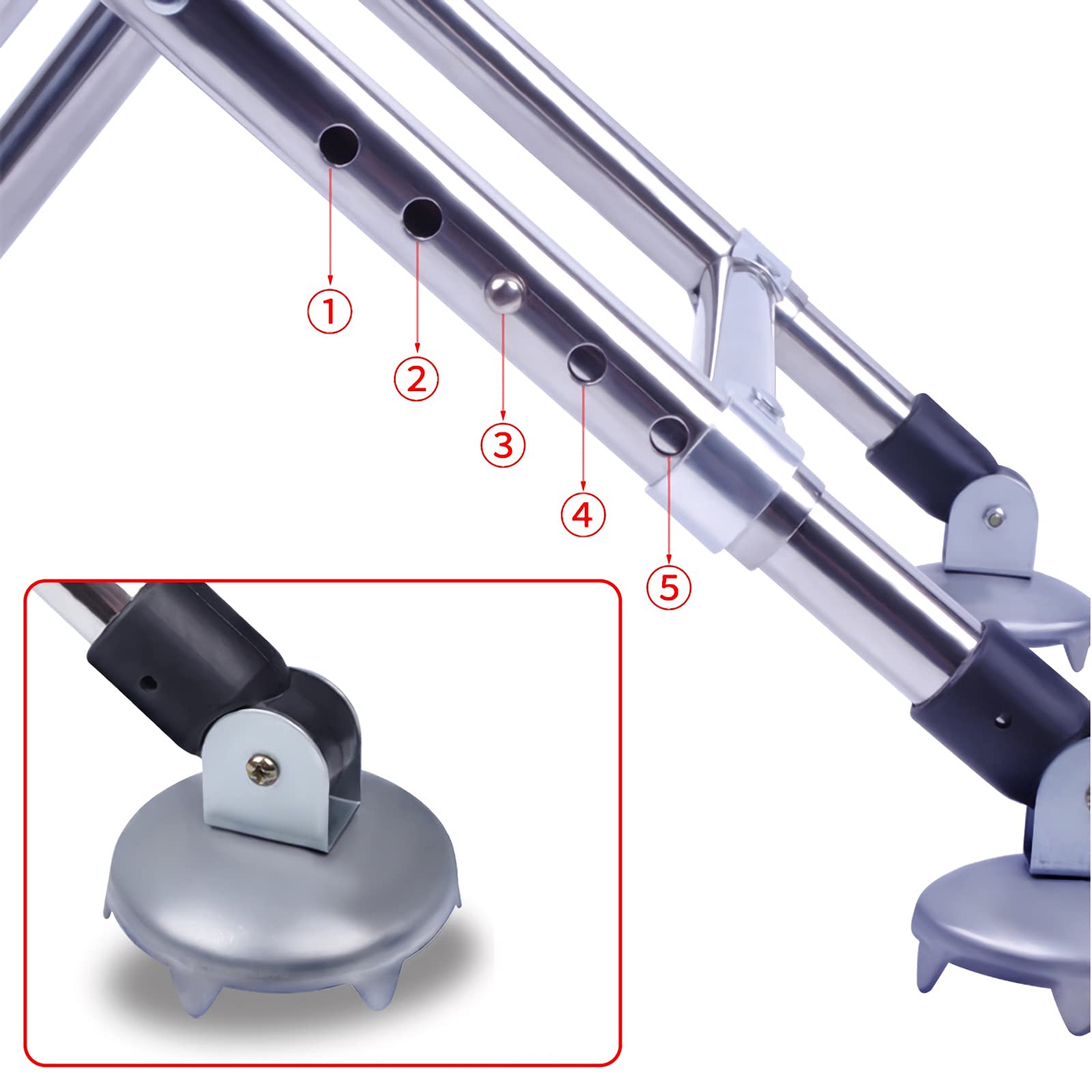 Amazon.co.jp: キャンプチェア 調節可能なバックレッグと上昇可能な脚