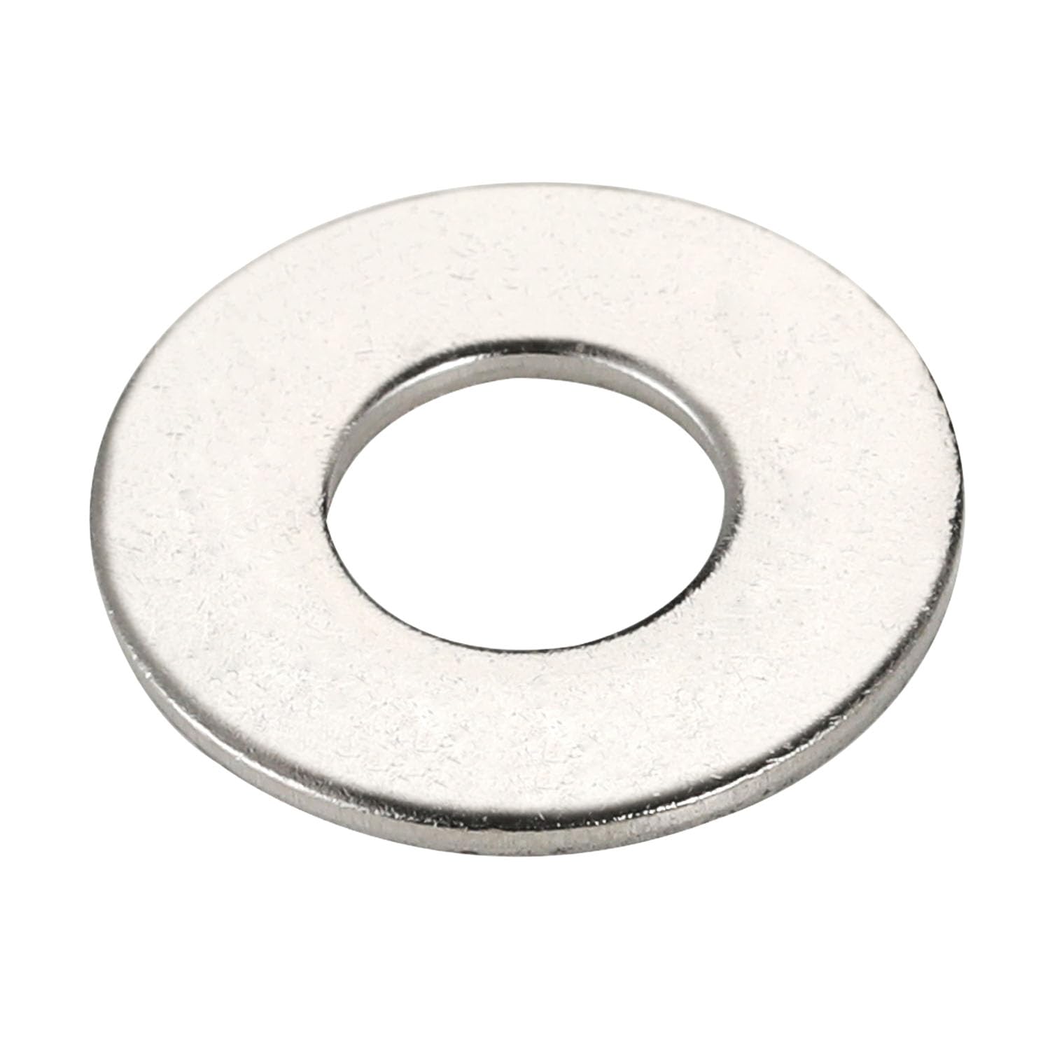 Photo 1 of 100 PCS 1/4" Stainless Flat Washer, 3/4" Outer Diameter, 304 Stainless Steel Metal Washer for Screws and Bolts