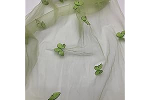 3D Butterfly Mesh Lace Fabric: An Enchanting Touch for Your Creative Endeavors