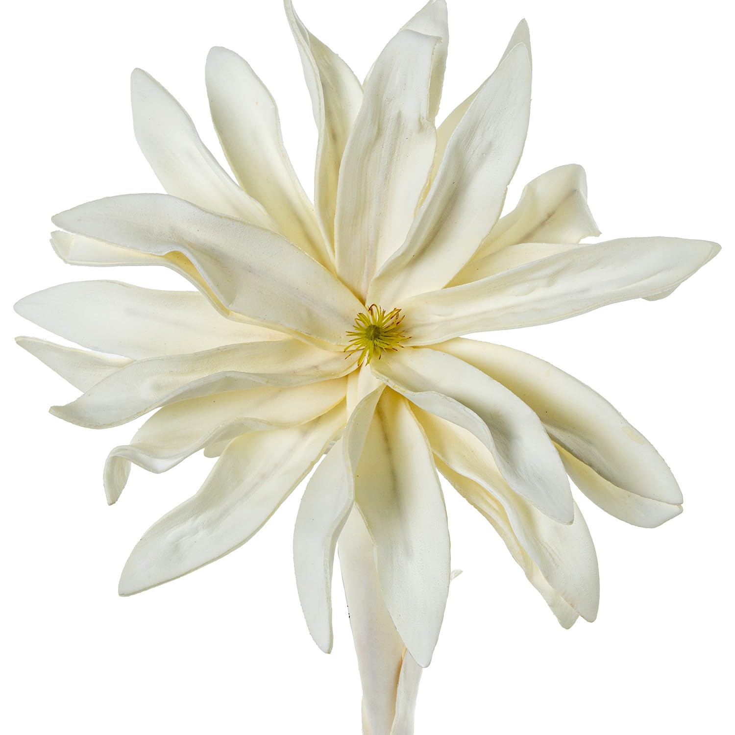 Fleurs artificielles haut de gamme blanches en mousse EVA DRW 20x20x65 cm