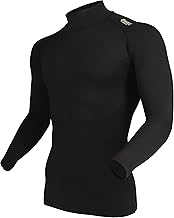 Otafuku Glove Winter Long Sleeve High Neck Shirt [Heat Storage Heat Retention Full Deodorizing Quick Drying Compression] JW-246 Black L Size