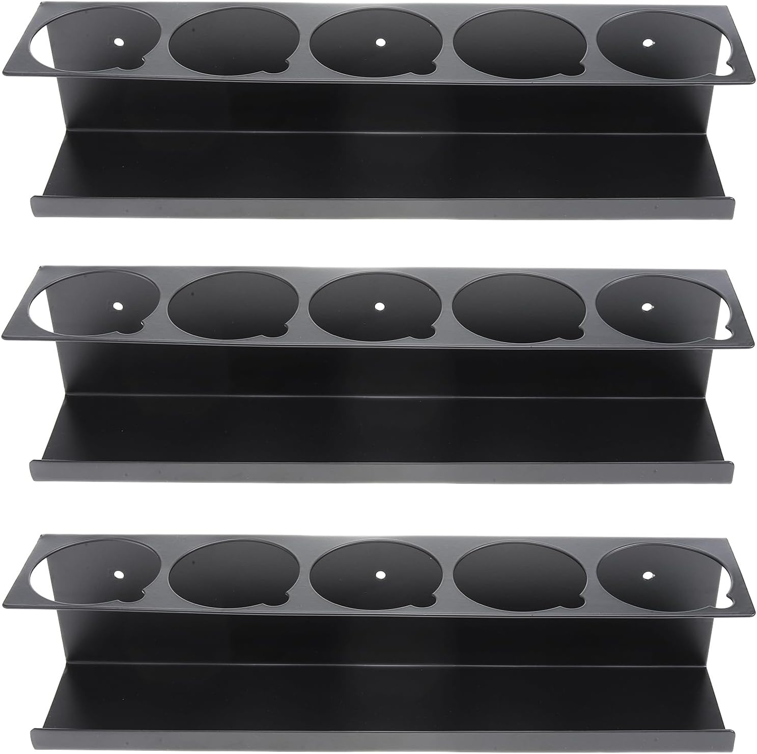 RealPlus 3 Pack Aerosol Spray Can Holder Rack Organizer, 5Can Spray Bottle Holder Heavy Duty