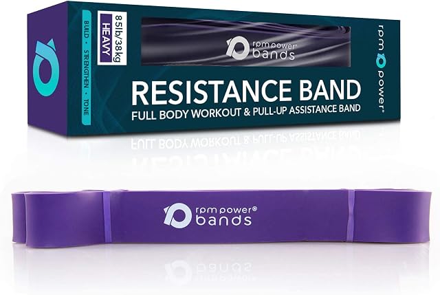 RPM Power Bands - Resistance Bands, Tube Bands & Fabri Bands, Premium Exercise Bands with Door Anchor & Handles for Fitness, Stretching & Strength Training
