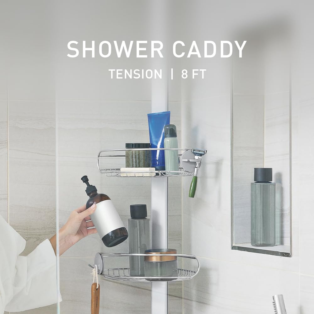 simplehuman Medium Tension Shower Caddy image 3