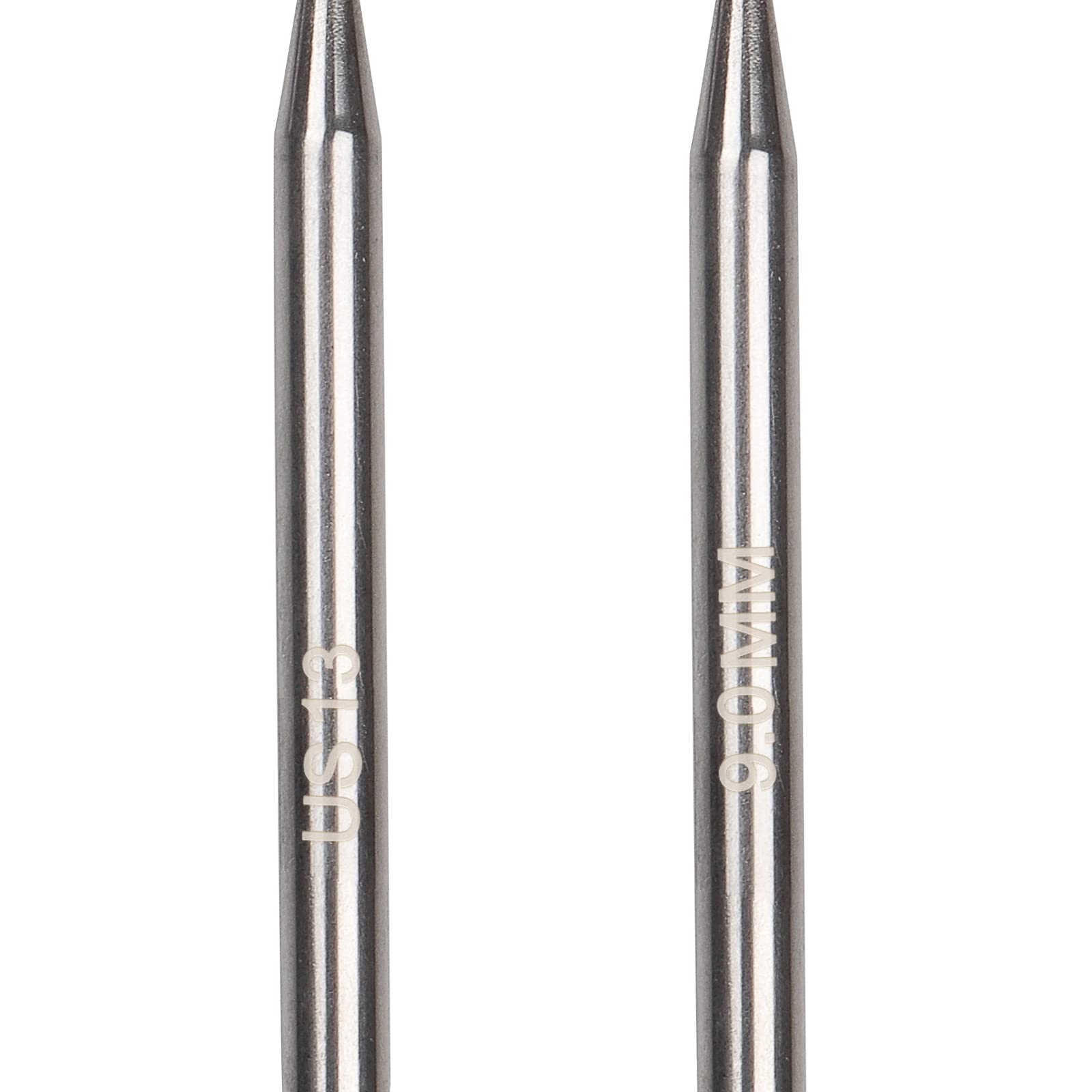 YXHZVON Rondbreinaalden set 40cm, 8 stuks roestvrijstalen breinaalden rondbreinaalden met stalen kabel, voor sjaals, truien (2mm/2,5mm/3mm/4mm/5mm/6mm/7mm/8mm