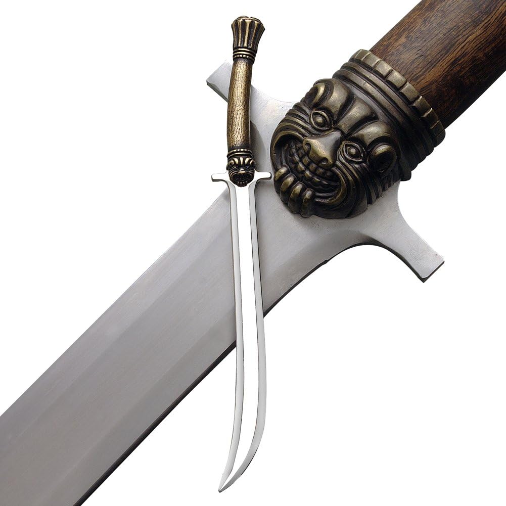 Valeria’s Sword Letter Opener – All-Metal Miniature Replica from Conan – Decorative & Functional Desk Accessory
