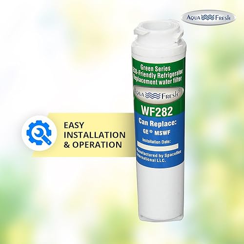 Miniatura 7 de Aqua Fresh GE MSWF - Filtro de agua de repuesto compatible con GE MSWF, 101820A, 101821B, MSWF3PK, MSWFDS, AP3997949, PC46783, PS1559689, WR02X12345