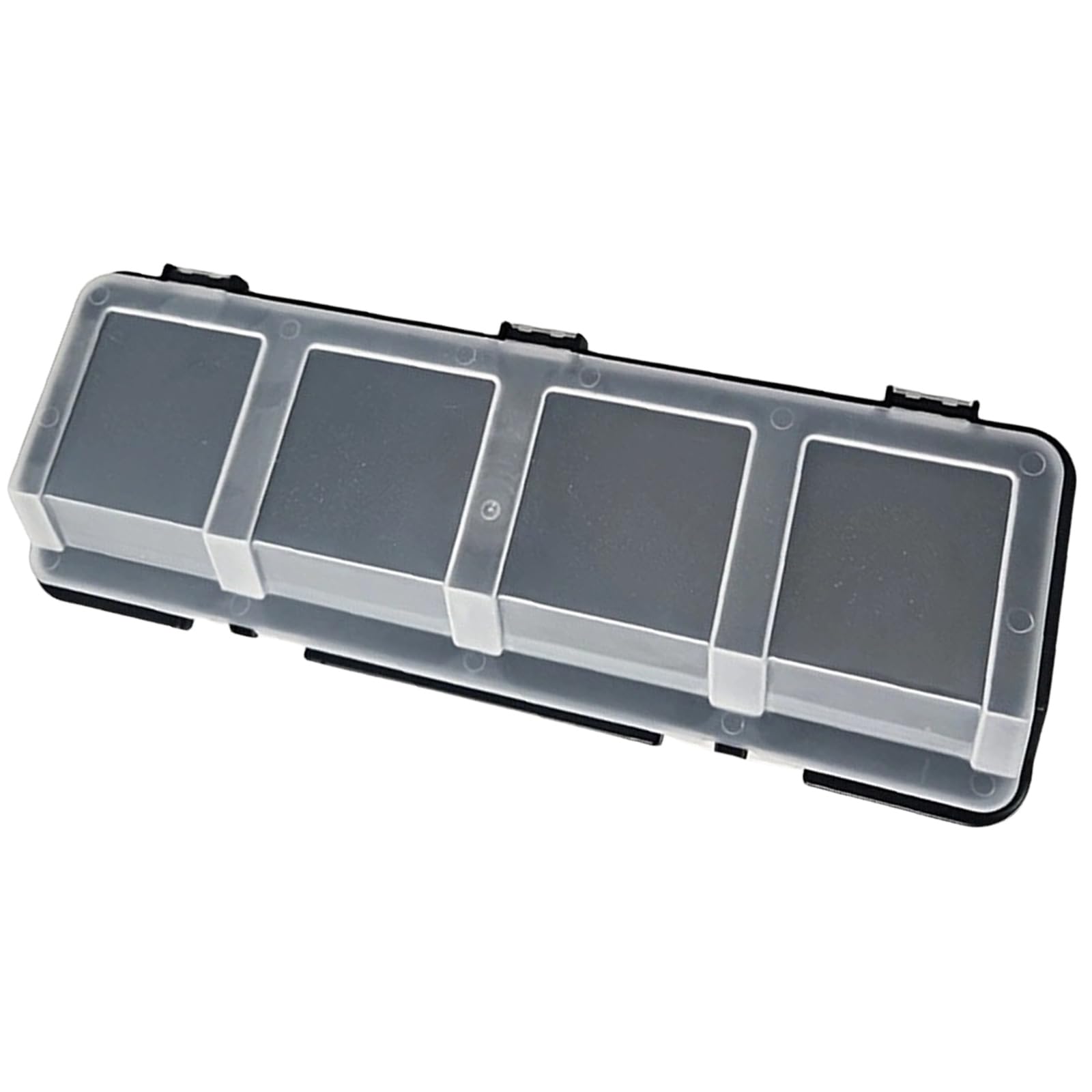 Four Compartment Screw Parts Organizing Box for Efficient Storage and Easy Access in Workshops and Homes Four Compartment Storage Box