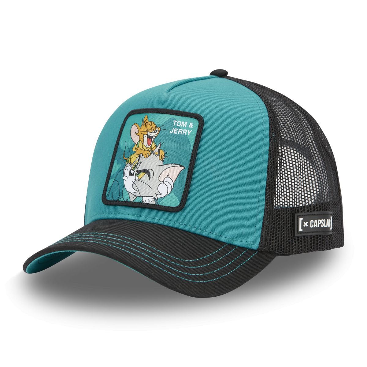 Capslab Gorra Trucker Tom & Jerry Laughing de béisbol Baseball