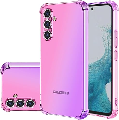 Funda para Galaxy A54, Samsung A54 5G SM-A546U linda funda para niñas y mujeres, degradado, delgada, antiarañazos, funda protectora de TPU suave a