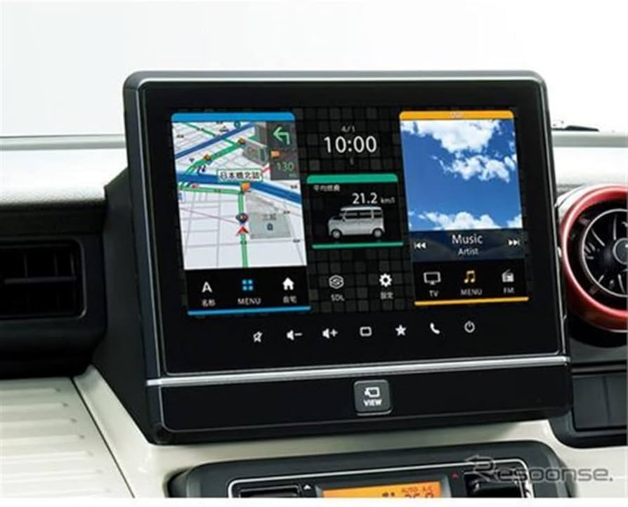 【値下げ!!】9インチ MK53S スペーシア 専用ナビ スペーシア スペーシアMK53S 9インチナビ装着専用オーディオ交換