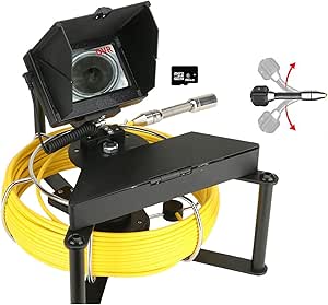 LZFhpfd Inspection Cameras Sewer Pipe Inspection With 16G TF Card DVR ...