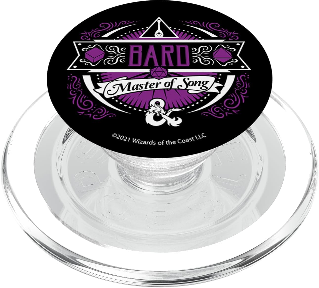 Dungeons & Dragons Bard Master Of Song PopSockets MagSafe PopGrip for iPhone