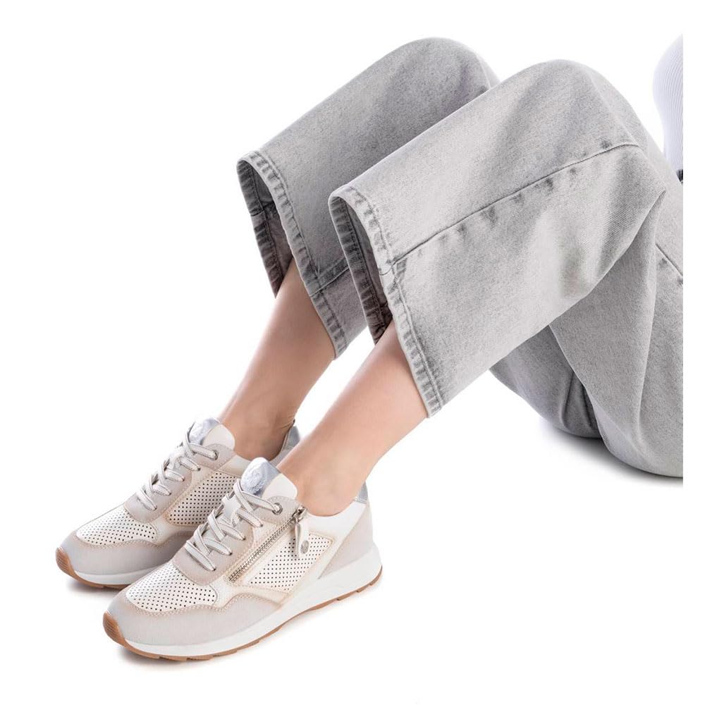 XTI - Sneakers 143608 Mujer Beig