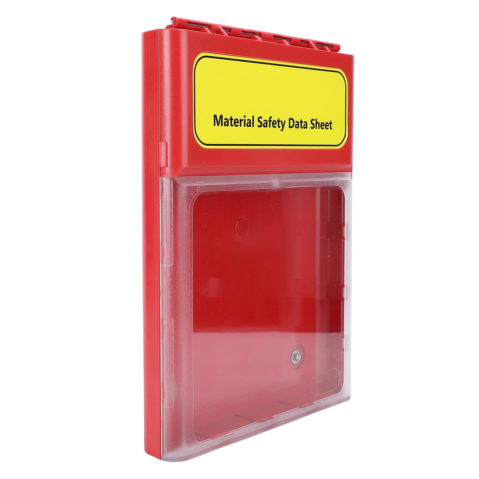 Bewinner MSDS-Aufbewahrungsschrank mit Magnetverschluss | Sichtbox, Wasserdicht, ABS-Datenbox, Für Sicherheitsdatenblätter, Handbücher und Notfallpläne, Für Industrie- und Laborlager