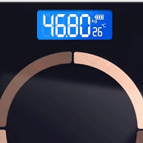 Miniatura 3 de KOWM ysc - Báscula de peso corporal inteligente báscula de baño con monitor de composición corporal con Bluetooth y fitness
