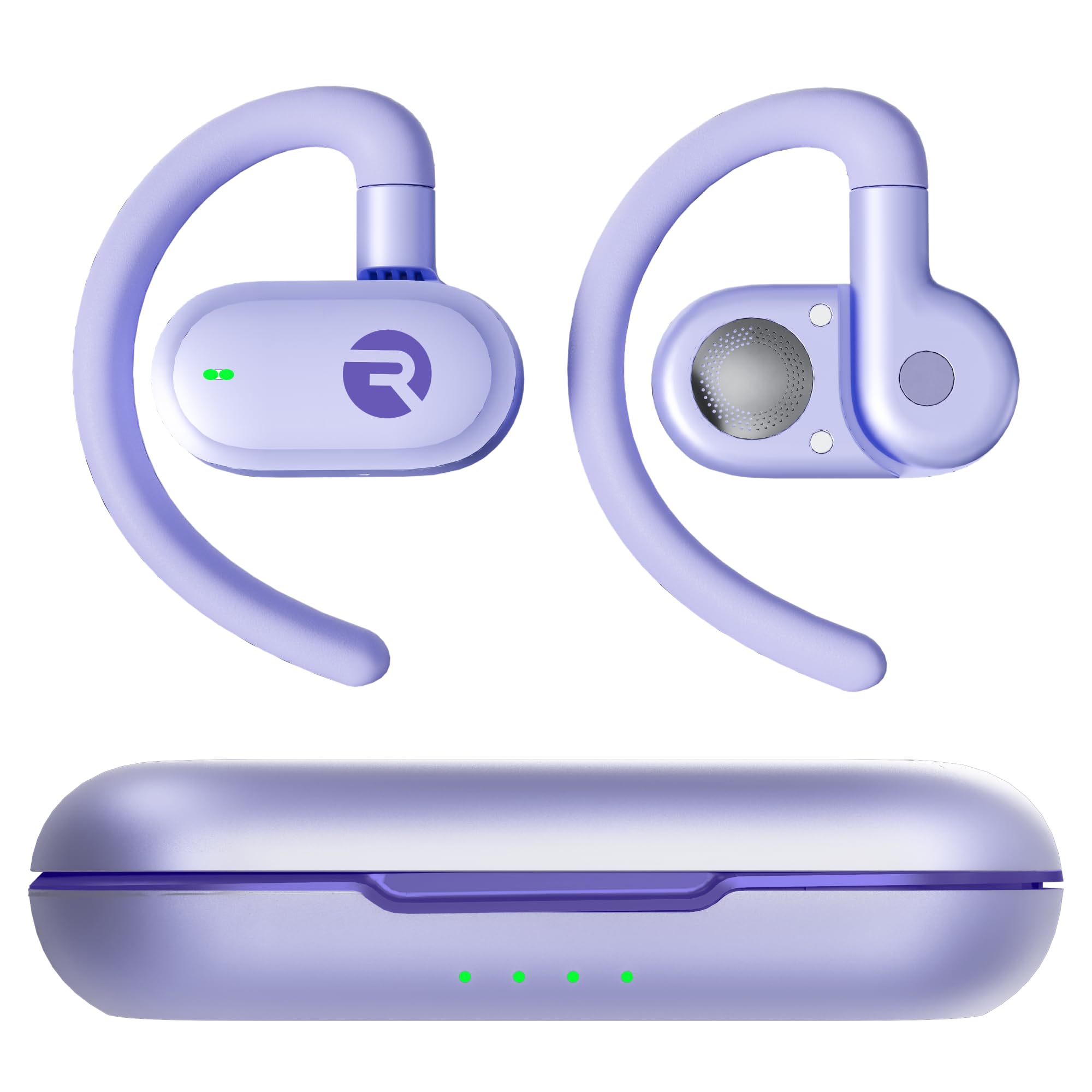 RAYCON Essential Open Earbuds パープル 未使用 Raycon Essential Open Earbuds – True Wireless Open Ear Bluetooth