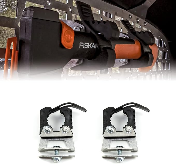 Molle Panel & Truck Bed Mounts Compatible with Quick Fist Clamps Pair