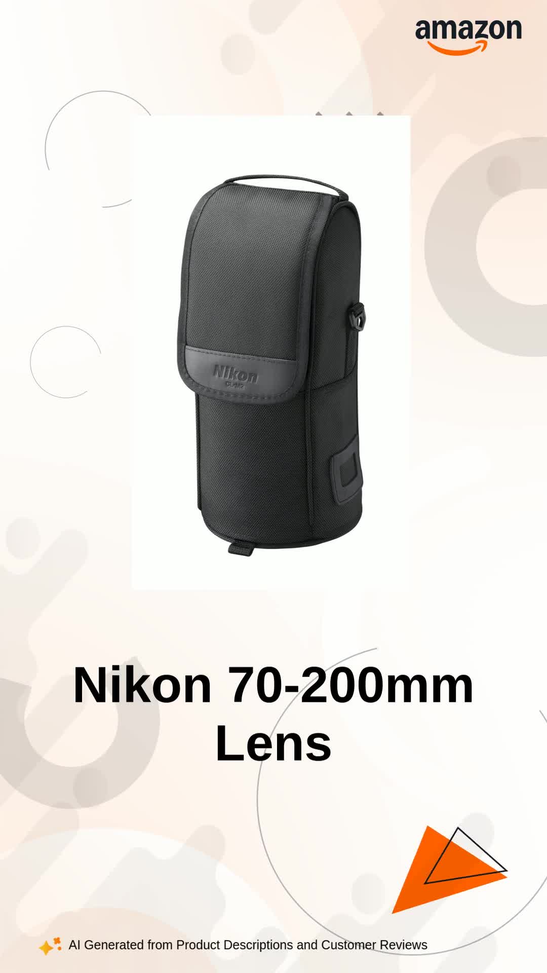 Buy Nikon Af-S Nikkor 70-200Mm F/2.8E Fl Ed Vr Camera Lens, Black