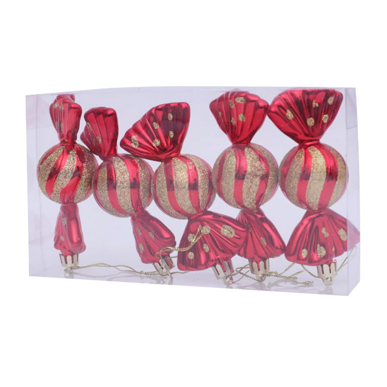 Ciieeo 5 Piezas Adorno Navideño Colgante para Árbol de Navidad Decoración Colgante Hogar Adorno de Árbol de Navidad Decoraciones Navideñas