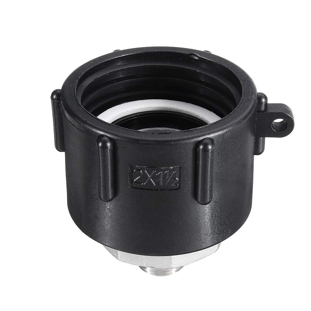 1000 L S60X6 Ibc adapter do zbiornika na wodę ze stali nierdzewnej męski gruby gwint szybkie połączenie wąż kran wymiana zaworu części montażowych - 3/4 cala
