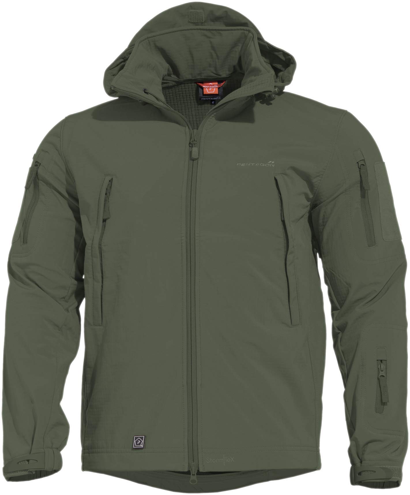 Pentagon Men's Olive Green Artaxes Softshell Jacket Size M