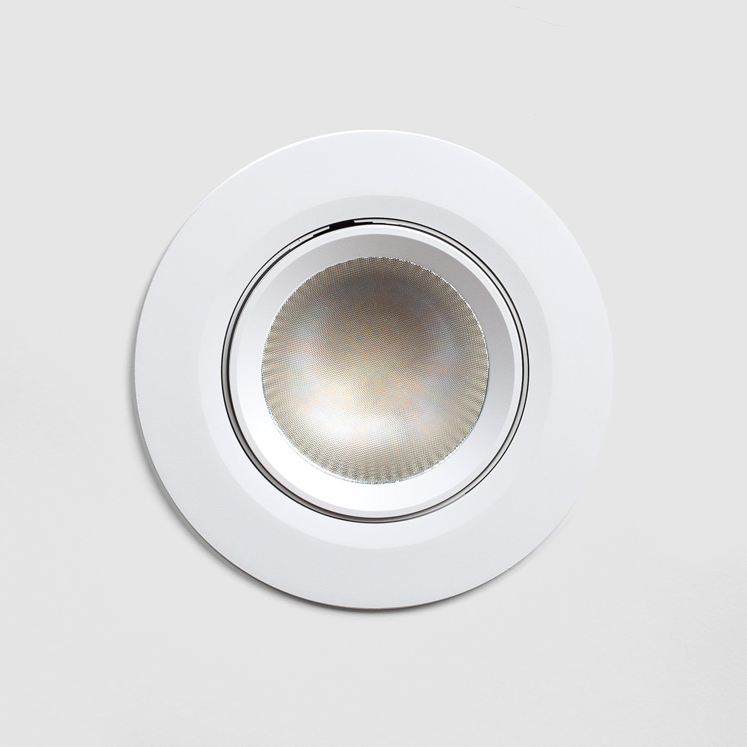 Downlight LED 38W Rond Directionnel Chip 120 lm/W Coupe Ø 160 mm No Flick