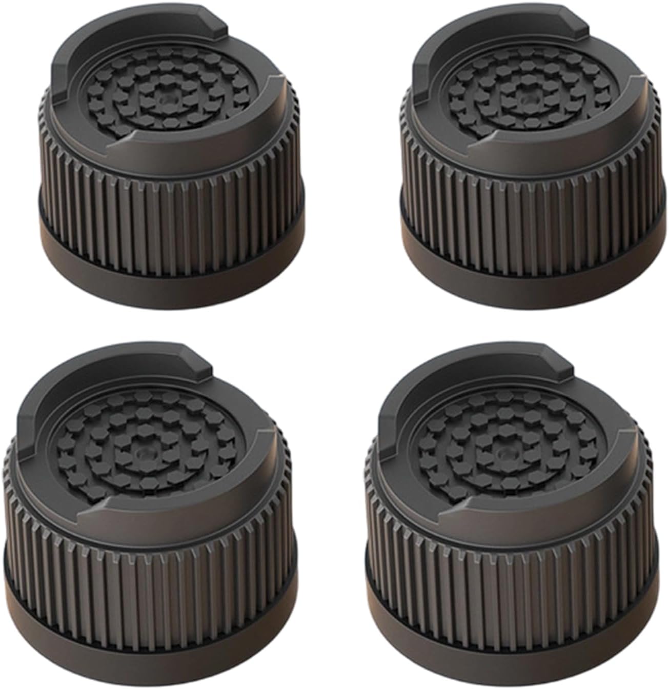 High Load Bearing Anti-Slip Bed Risers Stackable Furniture Height Enhancing Pads for Table Beds Multi Purpose Leg Pads Furniture Leveling Feet