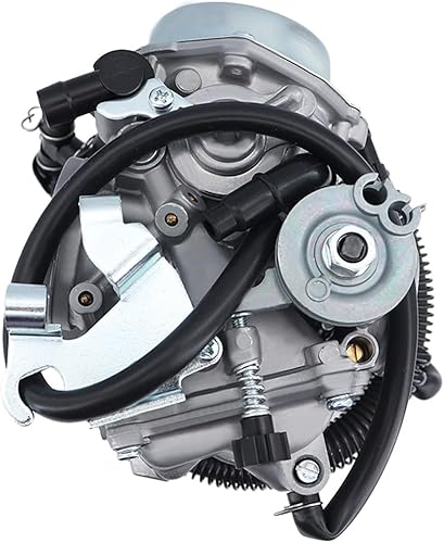 Miniatura 9 de JIK Carburador dual Carb para Honda Shadow ACE 750 VT750C 1998 1999 2000 2001 2002 2003 16100-MBA-980