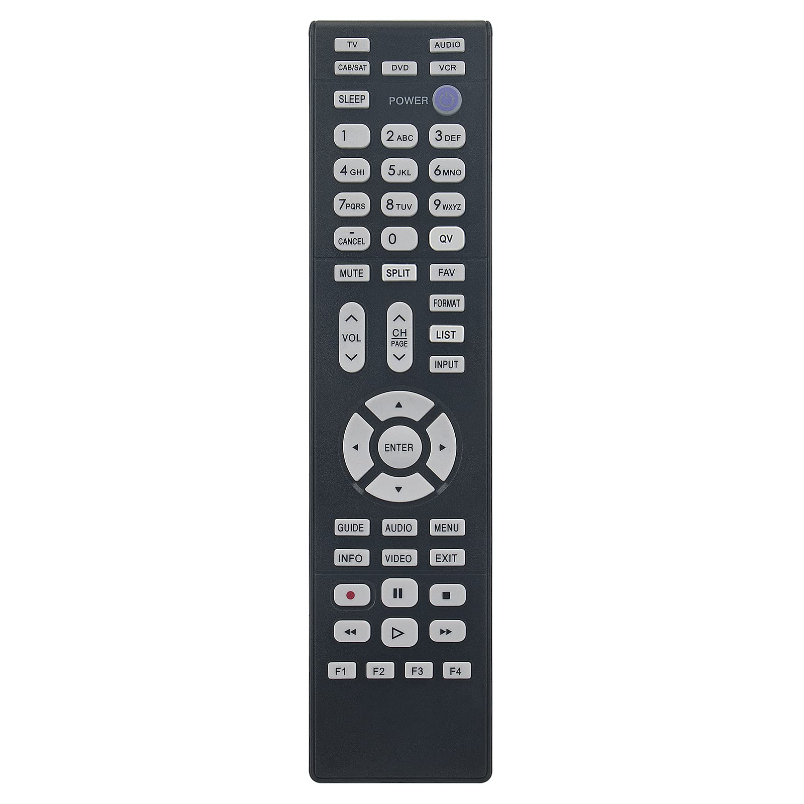 290P187030 Replacement WINFLIKE Remote Control Suit for Mitsubishi TV WD-73732 WD-Y56 LT-46131 LT-40148 LT-46148 LT-46246 LT-52148 WD-57731 WD-65731 LT-46149