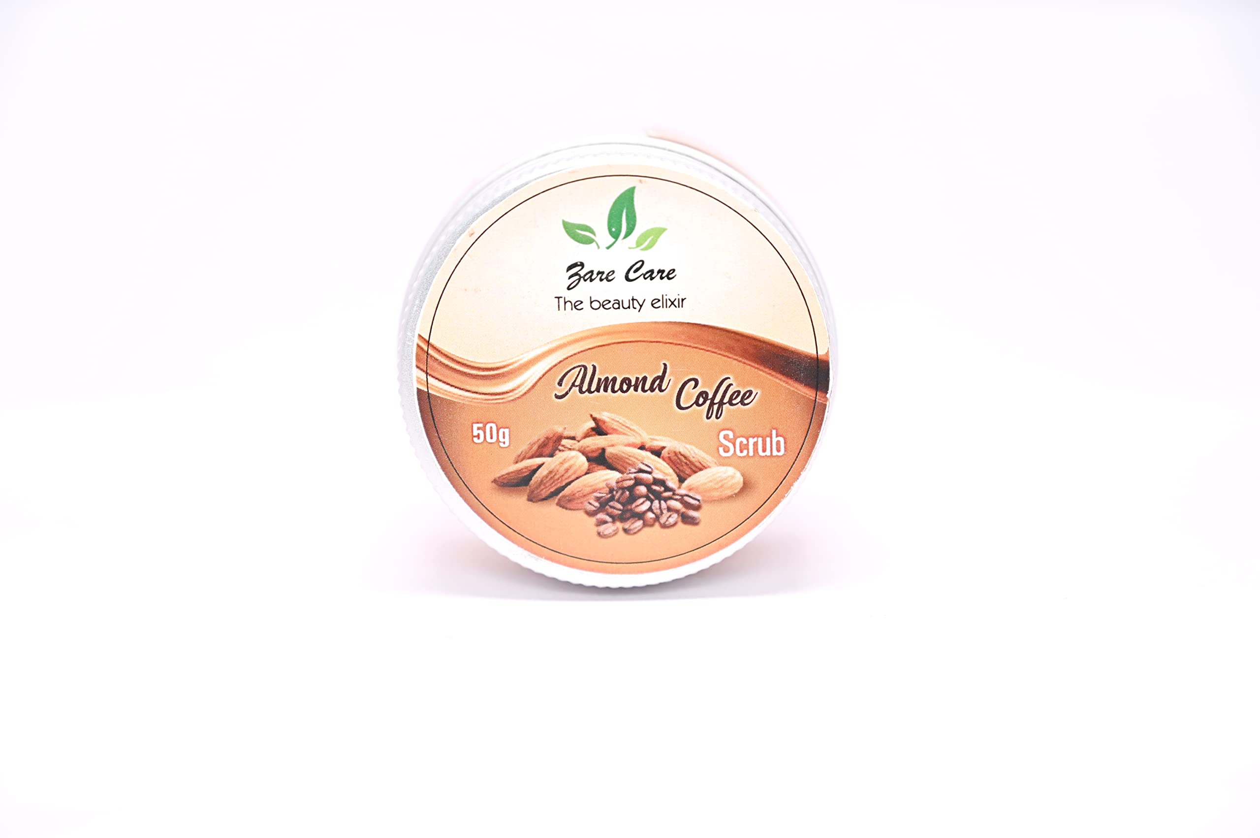 Almond Coffee Bean Face & Body Cream Scrub For All Men & Women | Deep Cleansing | All Natural Body Scrub for Skin Care, Stretch Marks, Acne & Cellulite (Paraben & Sulfate Free)-50 gm-image-46