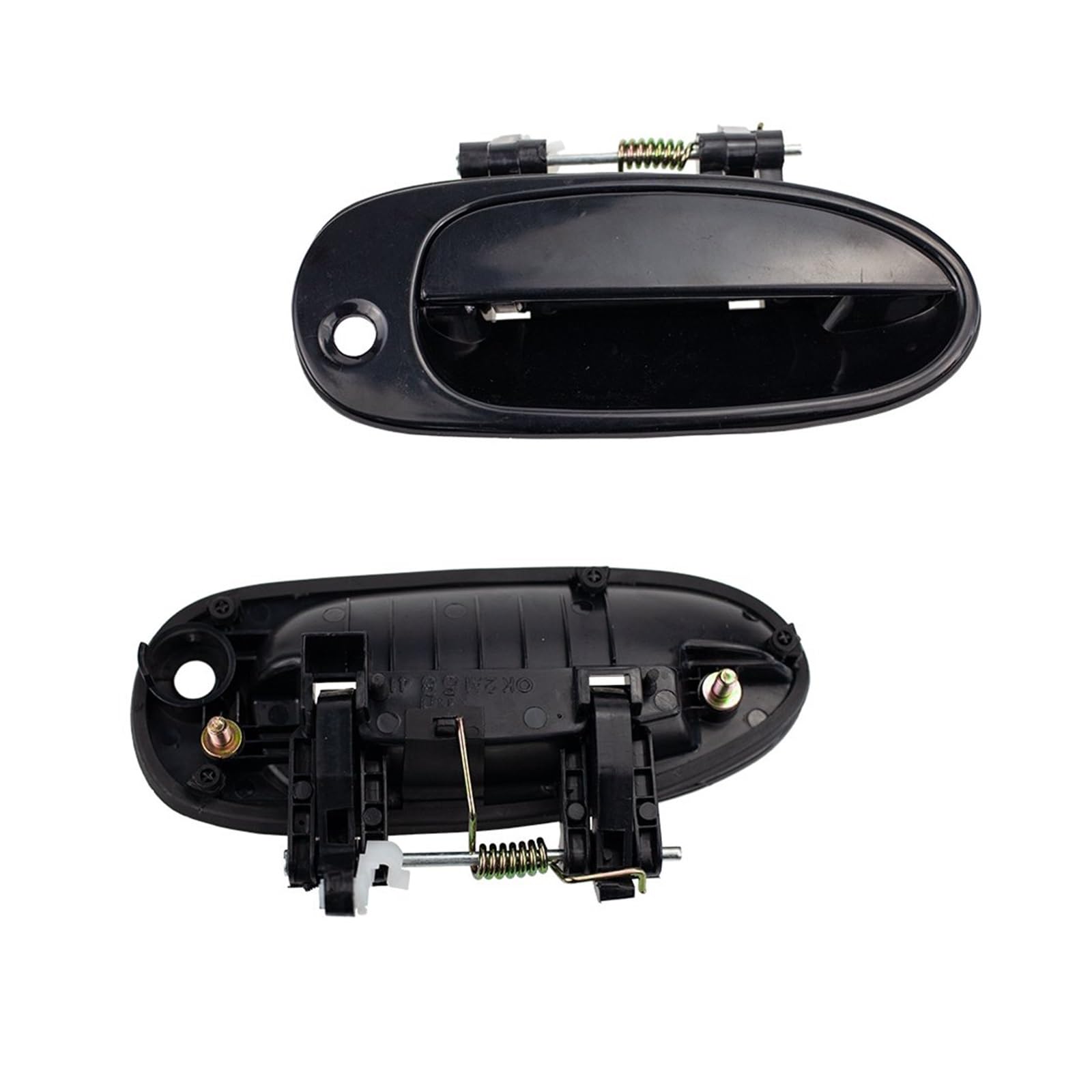 Bwjqqj One Color Car Outer Door Handle For Kia For Sephia 1998 1999 2000 2001 For Spectra 2000 2001 0K2a1-58410 Car Exterior Outside Door Handle Black Left Right(1 Piece Right)