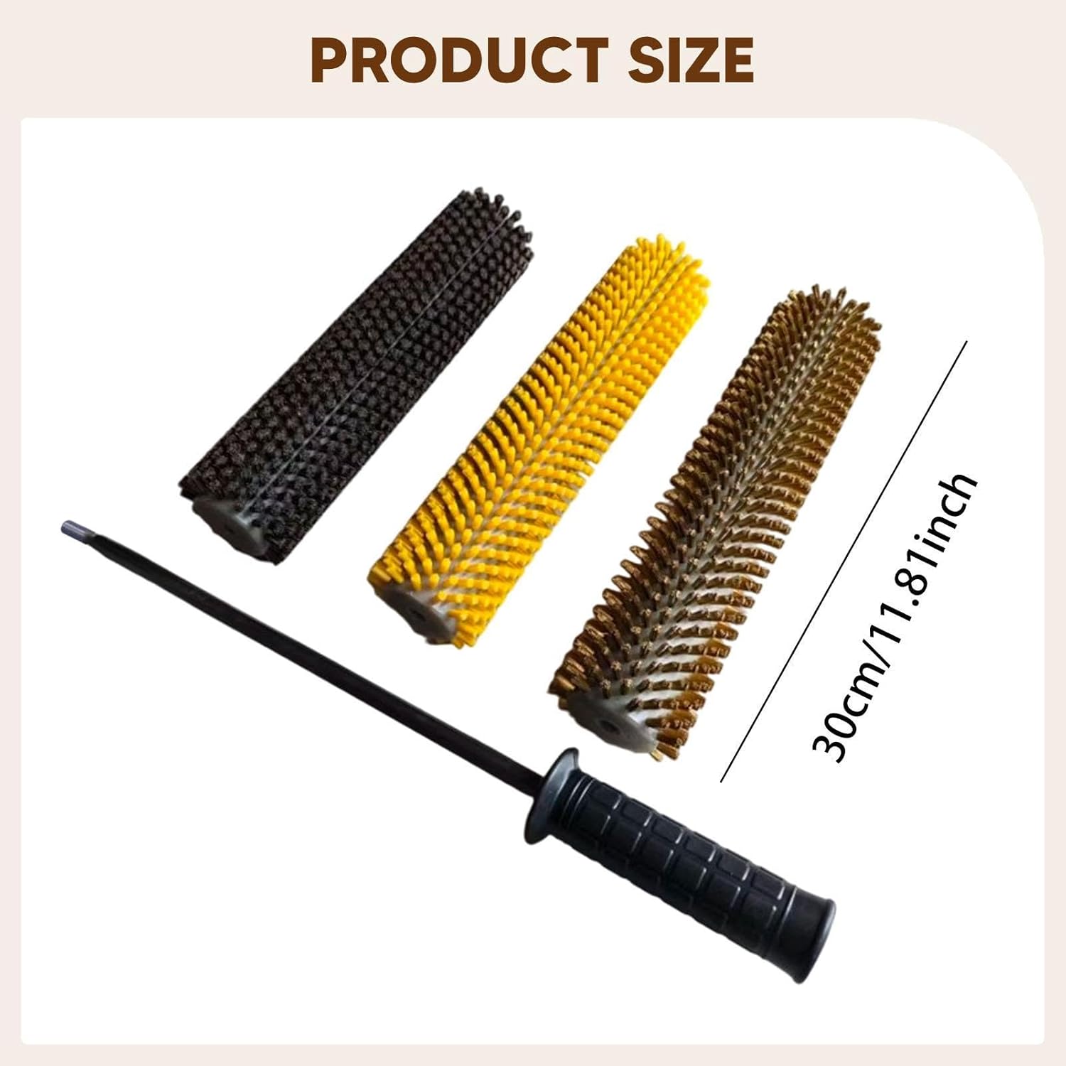 スキーワックスブラシハンドルセットスキースポーツのための車軸ハンドルカバー Almencla スノーボードワックスブラシキット 回転ブラシ （車軸ハンドルカバー付き）スキーブラシセット Shamiina スキーブラシキット 軽量 再利用可能 ハンドル付き スノーボードワックス ... Ｏｓｈｈｎｉ スキーブラシセット 扱いやすく軽量で再利用可能なプロ仕様のスノーボードワックスブラシセット