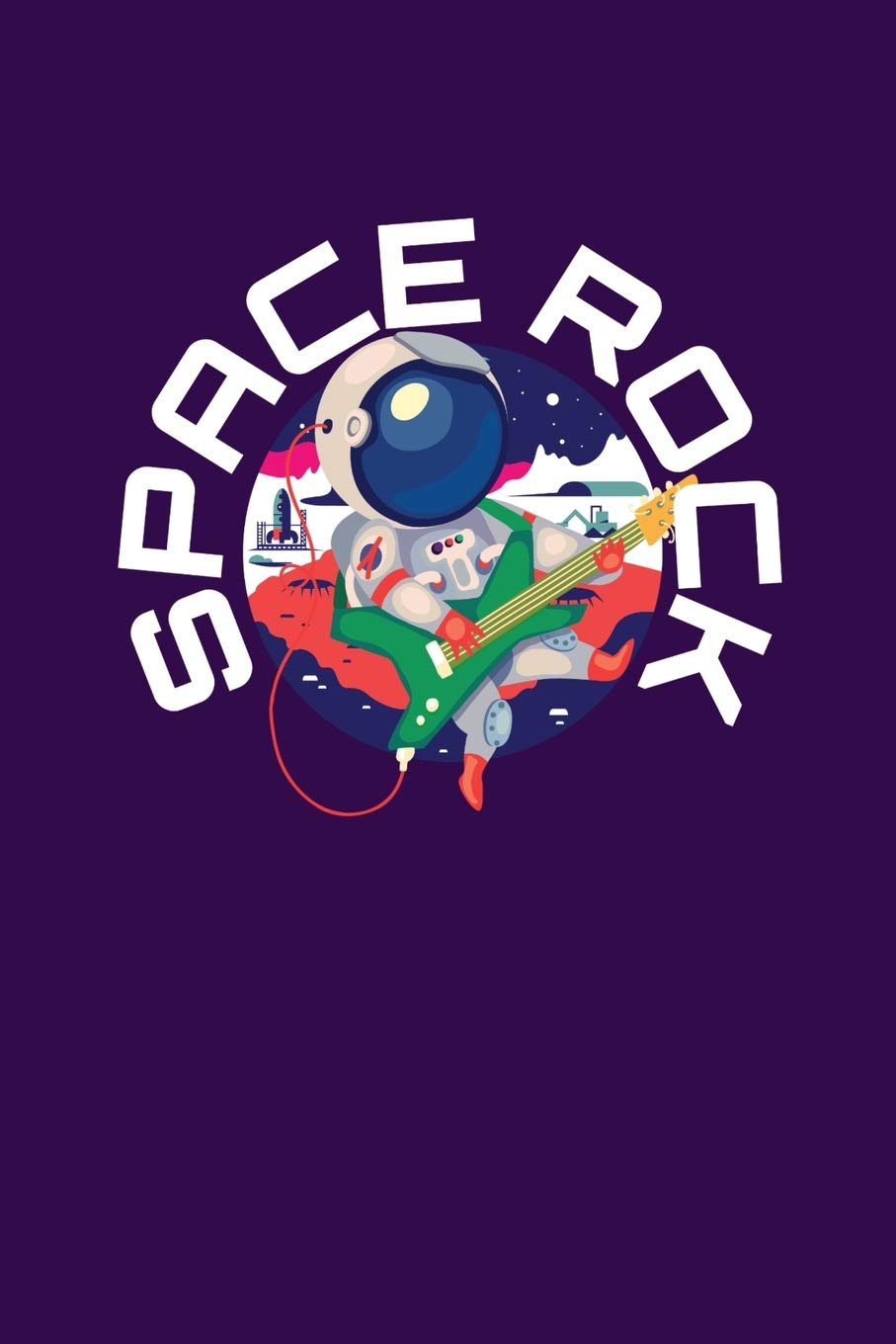 Space Rock: Notebook Outer Space Astronaut Lovers And Astronomy Science Fans.
