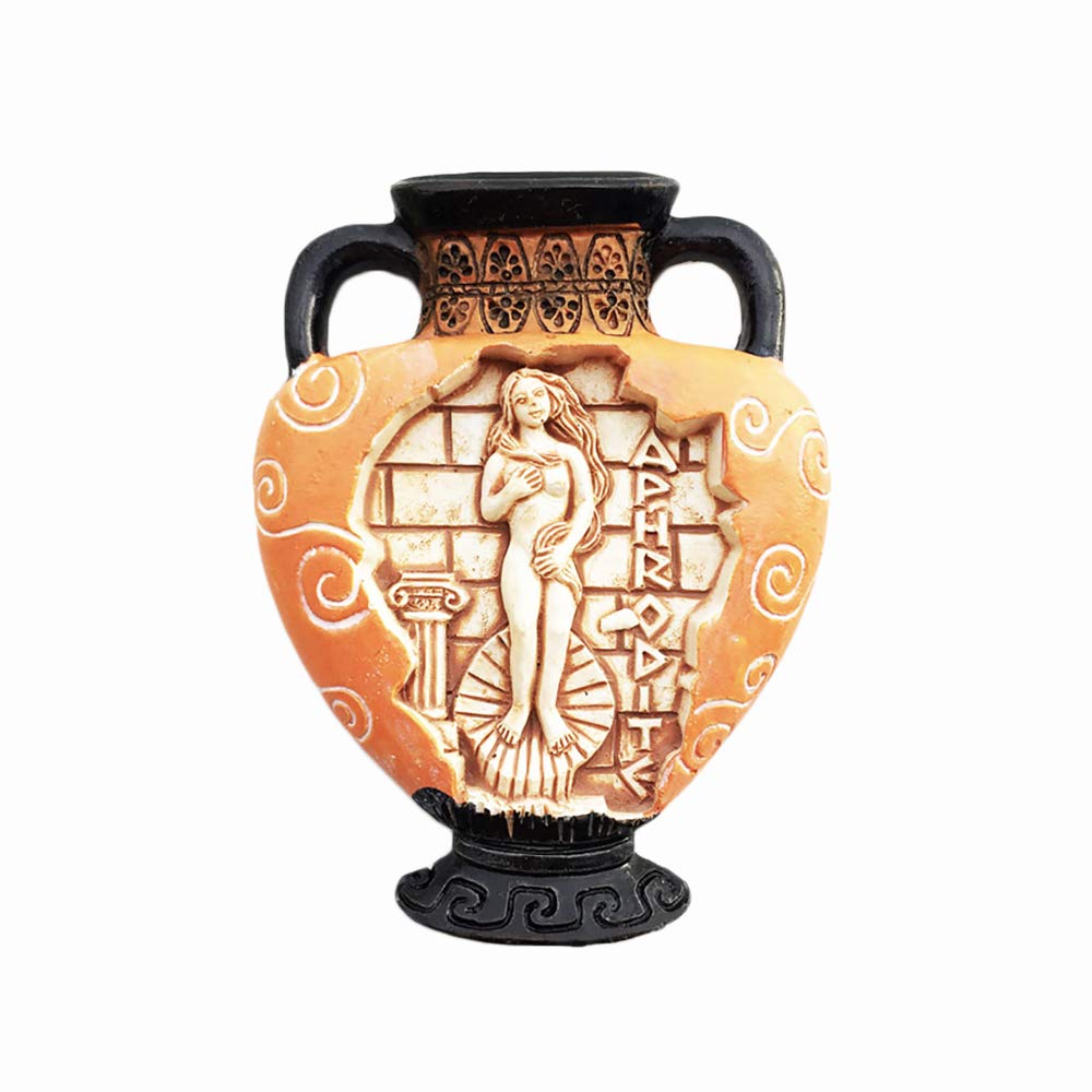 Wedarego Greece 3D Goddess Statue Bottle Refrigerator Magnet Resin Travel Souvenirs,Handmade Home & Kitchen Decoration Fridge Magnet Collection Gift