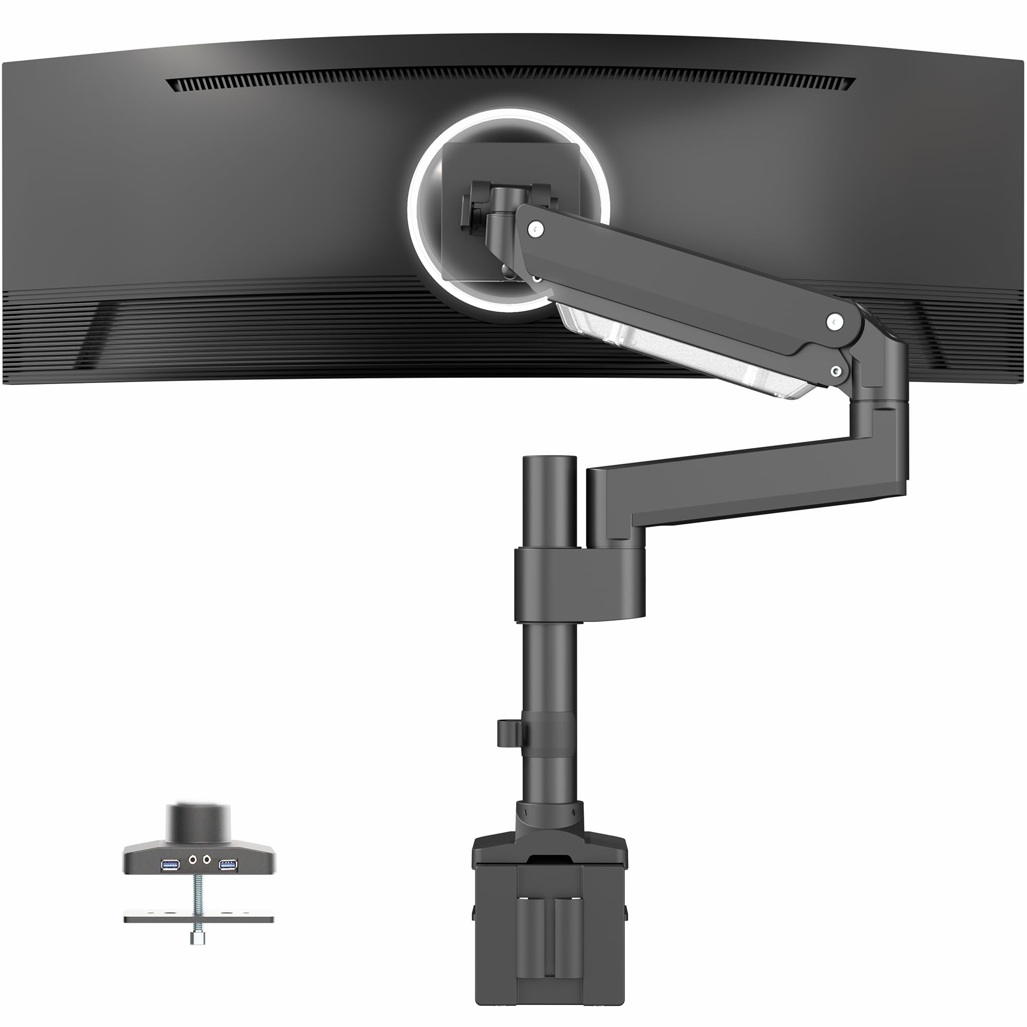 モニターアーム VIVO Aluminum Ultrawide Monitor Stand Amazon.com: VIVO Premium Aluminum Tall Extended Monitor Arm for
