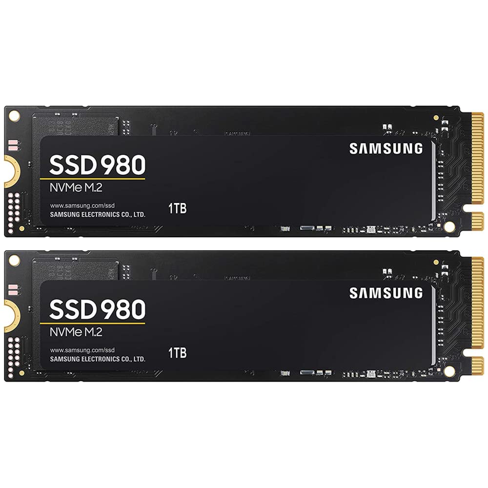 Amazon | SAMSUNG MZ-V8V1T0B/AM 980 PCIe 3.0 NVMe SSD 1TB (2個