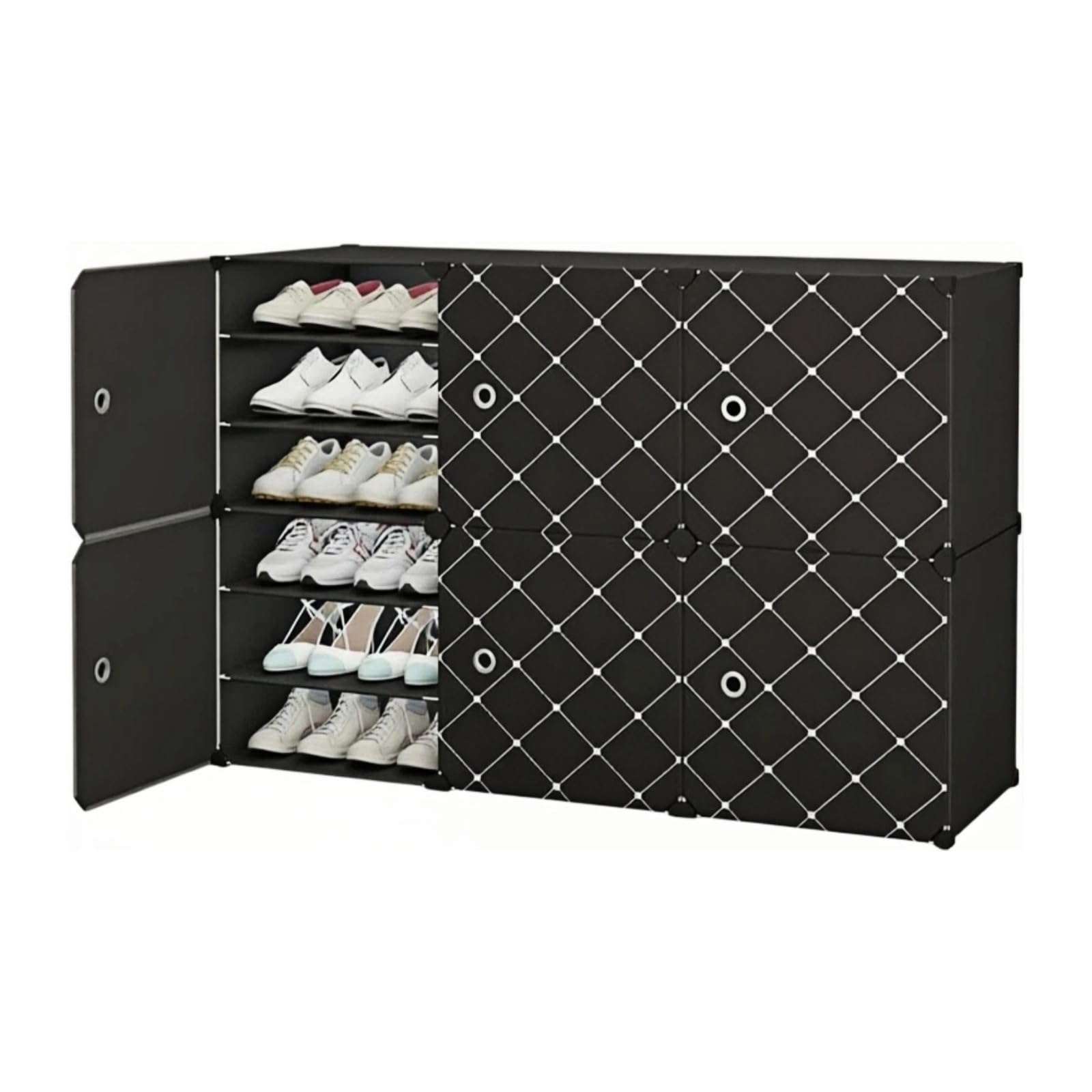 XUJUAN-0227 Shoe Cabinet Shoe Cabinet Rack Household Entryway Dorm Shoes Storage Shelf Indoor(Small)